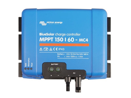 [90354082 1725010] Victron Solarladeregler BlueSolar MPPT 150/60-MC4 12-48 V 60A MC4