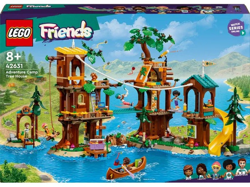 [90354100 1715250] LEGO® Friends Baumhaus im Abenteuercamp 42631