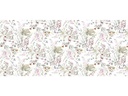 d-c-table Tischdecke Whisper Flower 110 cm x 1.4 m, Mehrfarbig