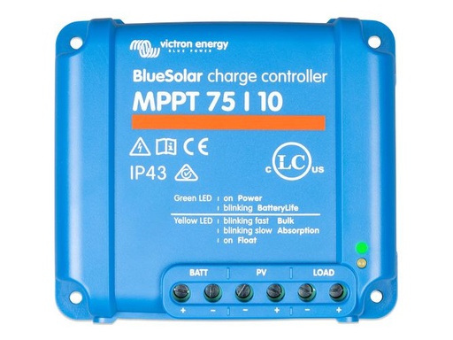 [90354127 1725017] Victron Solarladeregler BlueSolar MPPT 75/10 12-24 V 10A