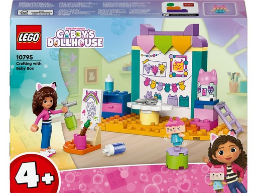 [90354131 1715232] LEGO® Gabby's Dollhouse Bastelspass mit Baby Box 10795
