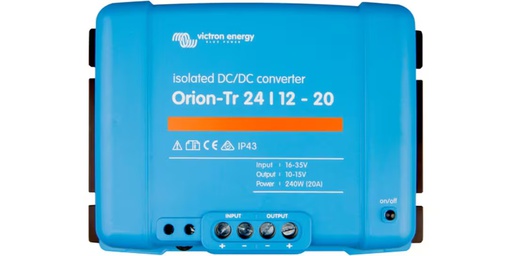 [90354174 1725229] Victron DC/DC Wandler Orion-Tr 24-12 V 100A 1200 W, nicht isoliert