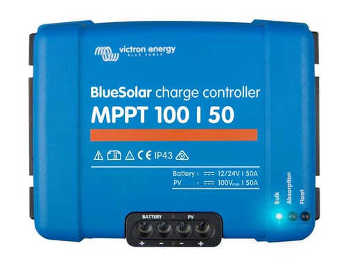 [90354195 1725013] Victron Solarladeregler BlueSolar MPPT 100/50 12-24 V 50A