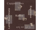 d-c-table Tischdecke Manhattan Cappuccino 130 cm x 1.6 m, Schokolade