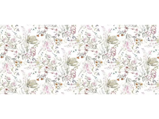[90354246 1726534] d-c-table Tischdecke Whisper Flower 140 cm x 1.8 m, Mehrfarbig