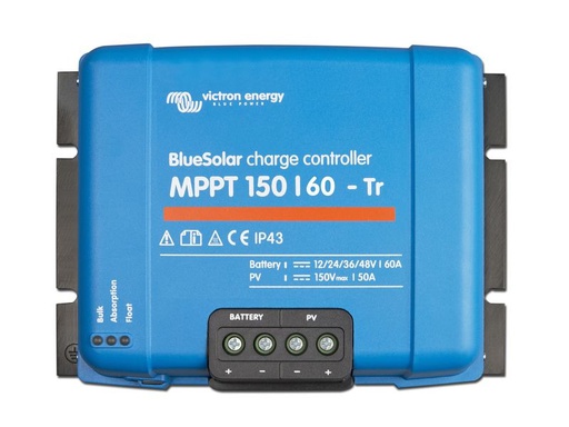 [90354255 1725011] Victron Solarladeregler BlueSolar MPPT 150/60-Tr 12-48 V 60A TR