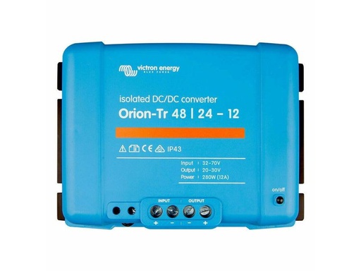 [90354268 1725137] Victron DC/DC Spannungs-Wandler Orion-Tr 48-24 V, 12A 280 W