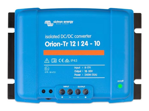 [90354296 1725132] Victron DC/DC Spannungs-Wandler Orion-Tr 12-24 V, 10A 240 W