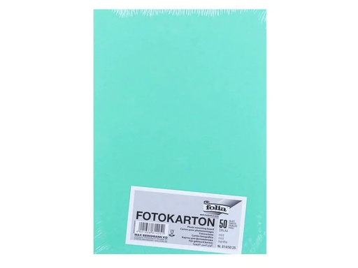 [90055575 1098860] Folia Fotokarton A4, 300 g/m², 50 Blatt, Mint