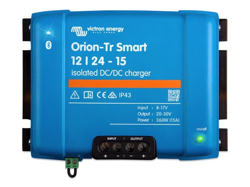 [90354416 1725035] Victron Laderegler Orion-Tr Smart 12-24 V 15A, 360 W