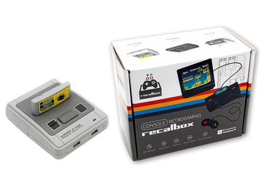 [90354538 1728038] HutoPi Gaming Kit Raspberry Pi 4, 4 GB Retrogaming SNES Set
