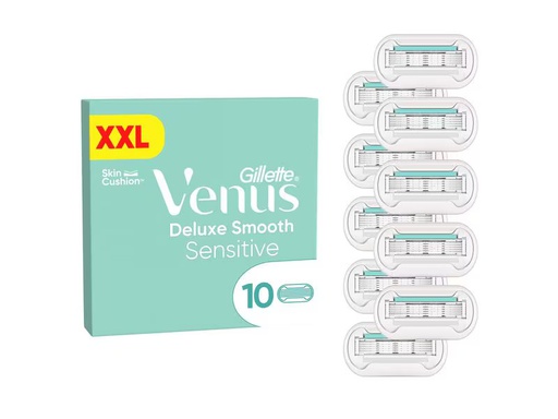 [90354746 1707409] Gillette Venus Rasierklingen Extra Smooth Systemklingen 10 Stück