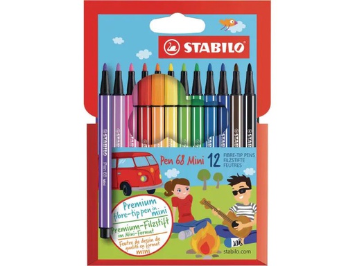 [90055714 576089] STABILO Pen 68 Mini 12 Stück