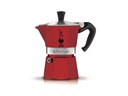 Bialetti Espressokocher Moka Express 3 Tassen, Rot