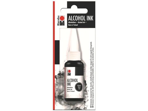 [90055810 1082554] Marabu Alkoholtinte Ink Schwarz, 20 ml