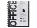 Office Sichtbuch A4 30 Taschen, Schwarz
