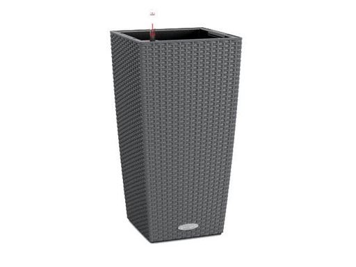 [90055867 412051] Lechuza Blumentopf Cubico Cottage 30 Anthrazit