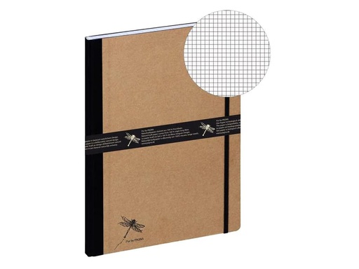 [90055868 1191101] Pagna Notizbuch Pur A4, Kariert, Braun