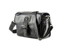Alpenleder Kamera-Tasche Presse Schwarz