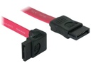 Delock SATA2-Kabel rot, gewinkelt, 30 cm