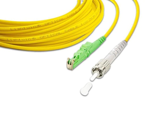 [90056029 849127] Lightwin LWL-Patchkabel E2000/APC-ST, Singlemode, Simplex, 1 m