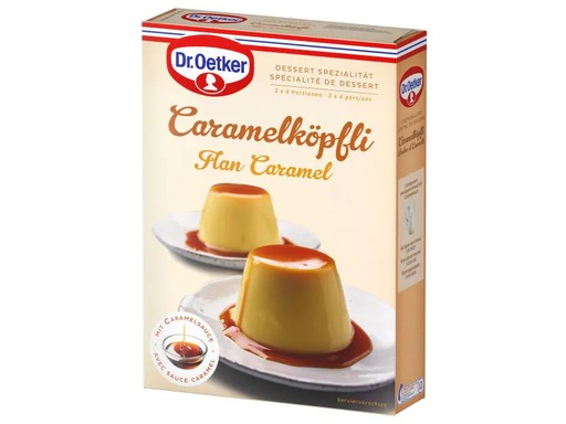 [90056053 713580] Dr.Oetker Caramelköpfli 208 g