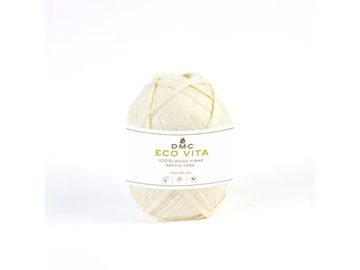 [90359239 1717631] DMC Stoffgarn Eco Vita Raffia 50 g, Ecru