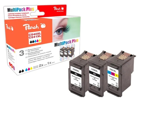 [90056074 371956] Peach Druckkopf Canon PG-540XL / CL-541 C, M, Y, 2x BK