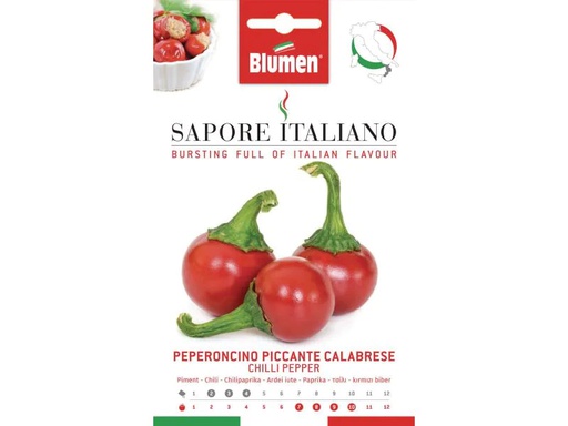 [90056079 848205] Blumen Samen Chilipeffer Piccante Calabrese