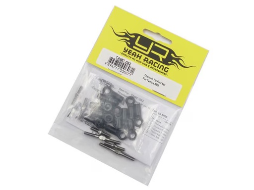 [90359510 1741487] Yeah Racing Titanium Turnbuckle Set Tamiya M-08
