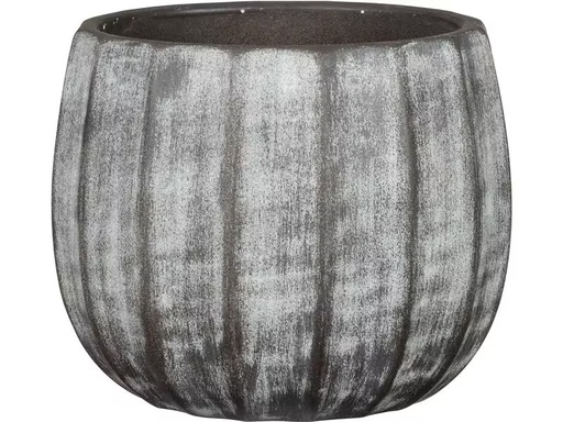 [90359564 1727558] scheurich Blumentopf Runa 13 l, Grau