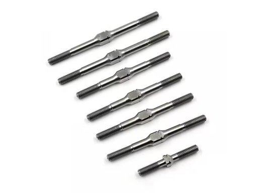 [90359571 1741488] Yeah Racing Titanium Turnbuckle Set Tamiya TT-02B