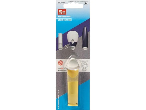 [90056096 1175017] Prym Kreidepatrone Ergonomic 81 mm, 1 Stück, Gelb