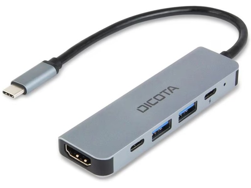 [90359932 1731103] DICOTA USB-Hub USB-C 5-in-1