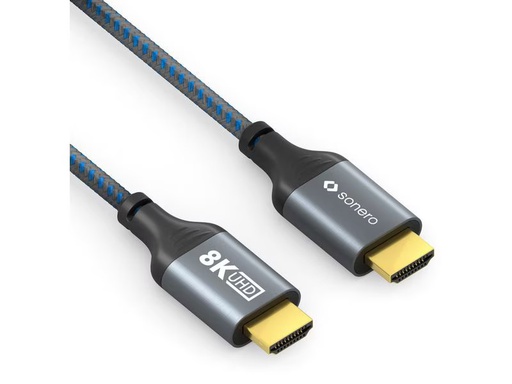 [90360128 1721128] sonero Kabel 8K HDMI - HDMI, 1 m