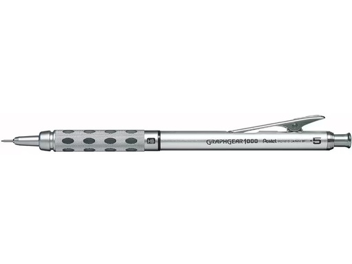 [90360232 1731012] pentel Graphitstift sharp Silber/ Schwarz, 0.5 mm