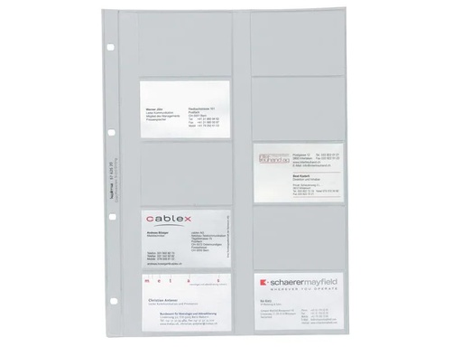 [90056177 1124644] Kolma Zeigetasche A4 Copy Resistant für Karten 5 Stück