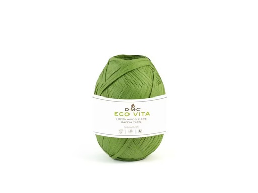 [90360534 1717636] DMC Stoffgarn Eco Vita Raffia 50 g, Grün