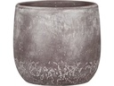 scheurich Blumentopf Dune 1.9 l, Braun