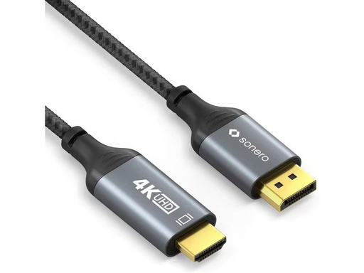 [90360866 1721122] sonero Kabel DisplayPort - HDMI, 1 m