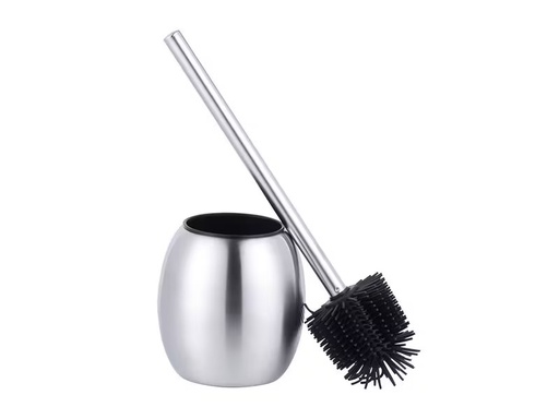 [90360916 1646930] COCON Toilettenbürste mit Gummikopf Edelstahl