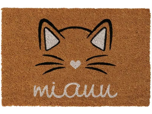 [90361629 1729262] Boltze Fussmatte Miauu 40 cm x 60 cm