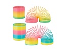 relaxdays Regenbogenspirale 4er-Set