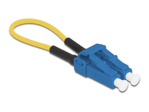 [90056402 1214766] Delock LWL Loopback Adapter LC / UPC Singlemode, Blau