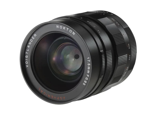 [90056412 818630] Voigtländer Festbrennweite Nokton 17.5mm F/0.95 – MFT