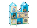 relaxdays Steckregal Kinderzimmer als Ritterburg