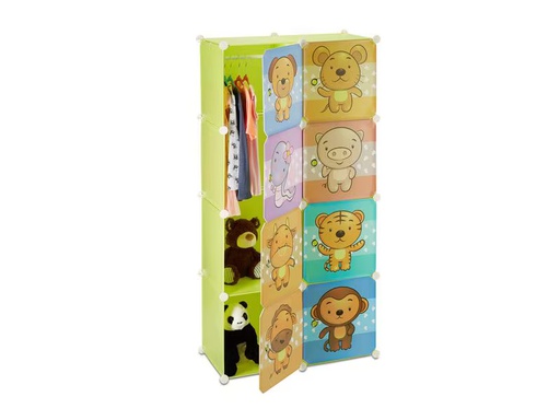[90362904 1724853] relaxdays Kinderregal mit Stecksystem