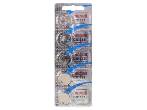 [90056472 920149] Maxell Europe LTD. Knopfzelle CR1632 5 Stück