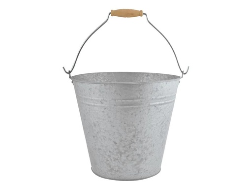 [90056494 1014005] Esschert Design Eimer 9.5 l Zink