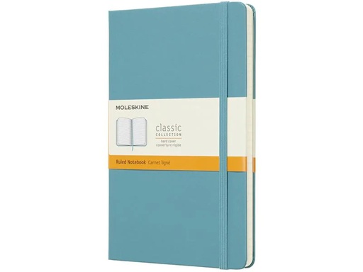 [90005628 1079129] Moleskine Notizbuch Classic A5 Liniert, Hellblau Hardcover